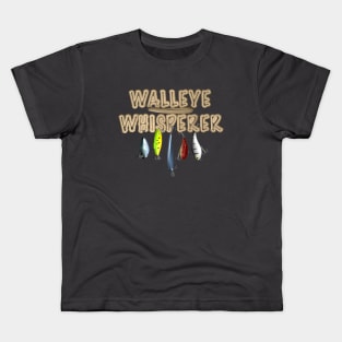 Walleye Whisperer Kids T-Shirt